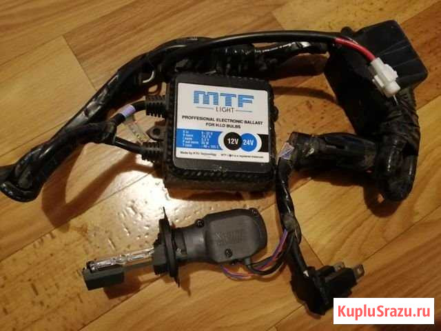 H4 би-ксенон и блок розжига MTF Light, 35W (9-32V) Зеленодольск - изображение 1