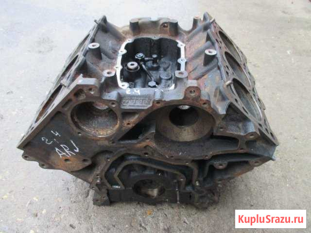 Блок двигателя Ауди A6 C5 2.4i ARJ Кубинка - изображение 1