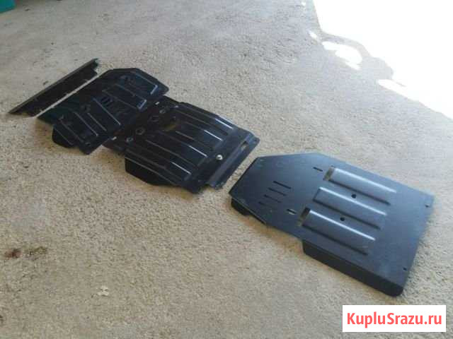 На прадо оригинальная новая, стальная защита двига Ладожская - изображение 1