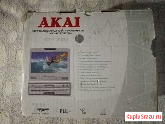1 DIN Akai IDV-720 Орск - изображение 1