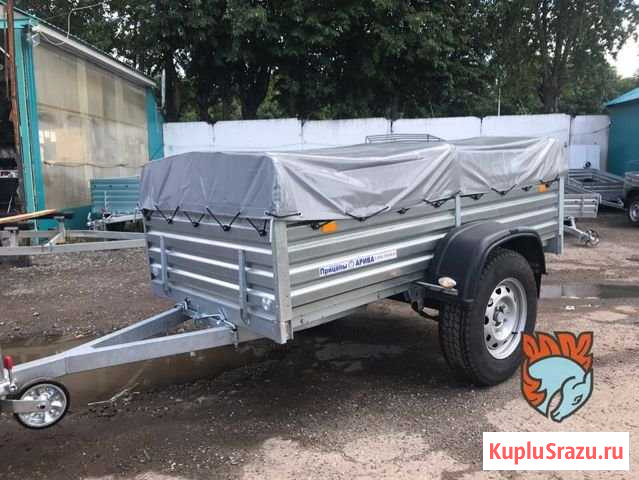 Прицеп OFF-road. Высокий клиренс. 2,45*1,23 м Чебоксары - изображение 1