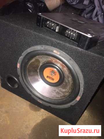 Сабвуфер Mystery MSK-12.3 Тюмень - изображение 1