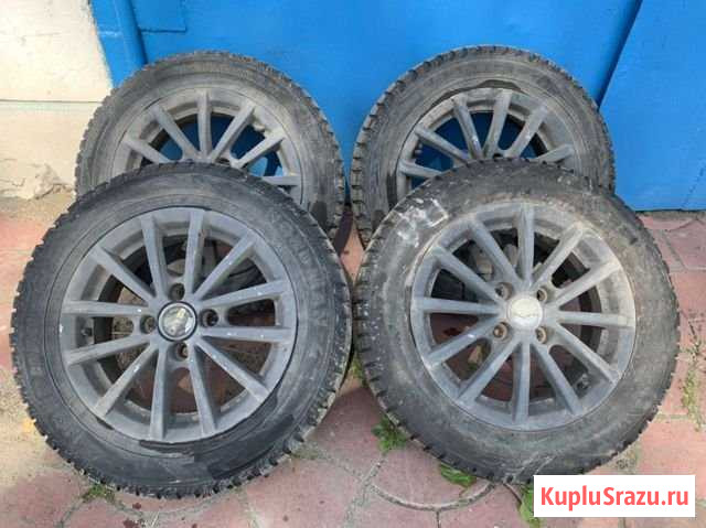 Зимние колёса в сборе R14 Kia Spectra Нижний Новгород - изображение 1