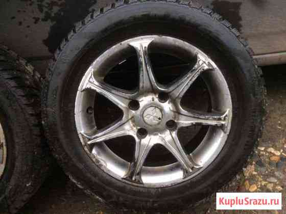 Диски 4х114.3 r15- шины kumho 195.60 r15- комплект Вологда