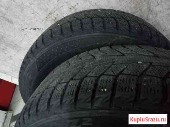 Продаю два колёса R14 зима липучка Hankook Ставрополь