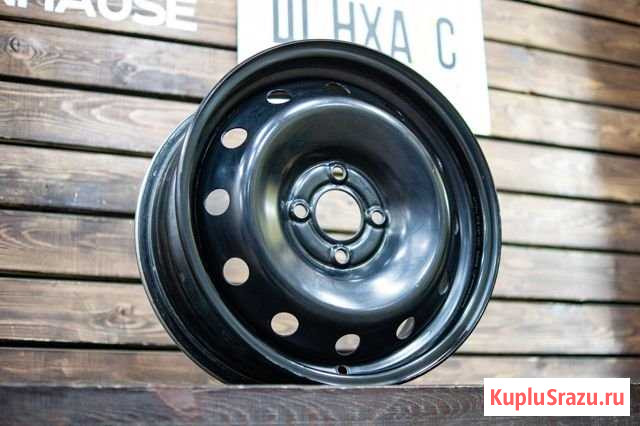 Диски 15 штампованные 4x100 на Renault Logan W340 Екатеринбург - изображение 1