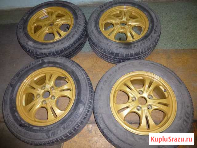 Колеса. 205/65R15.5x110. Диски без покрышек Красноярск - изображение 1