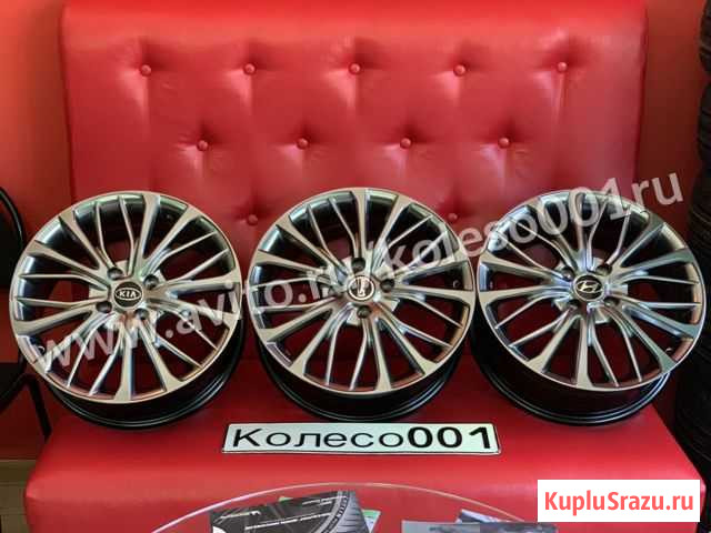 Новые литые диски-8276 R17 4/100 HB Пятигорск - изображение 1