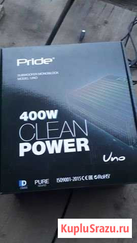 Усилитель моноблок pride uno 400w Киров - изображение 1