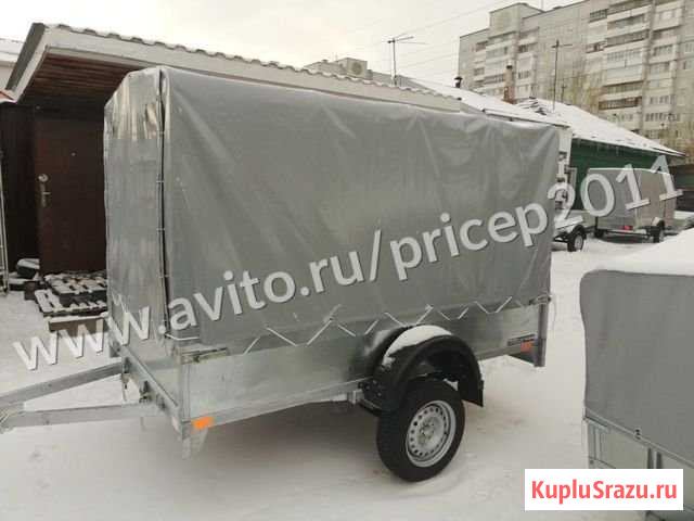 Прицеп 250х150 Б-25 кв оц алтай с тентом Омск - изображение 1