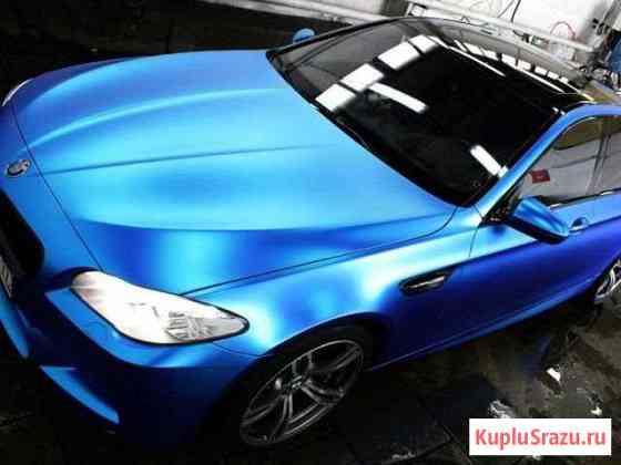 Автовинил матовый / сатиновый хром Динская