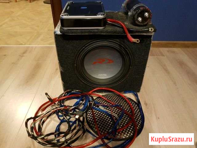Усилитель и сабвуфер Alpine type R12+ PDX 1.600 Нижний Новгород - изображение 1
