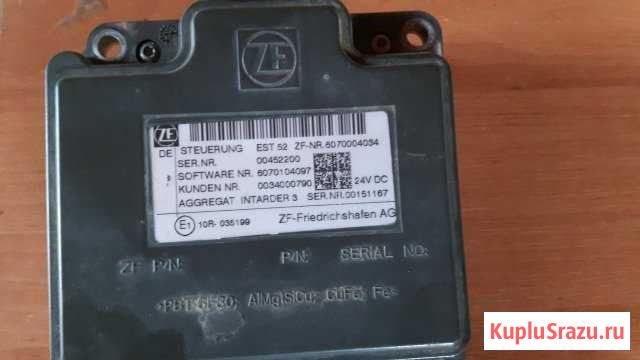 Блок управления 6070004034 Интардера Daf Калининград - изображение 1