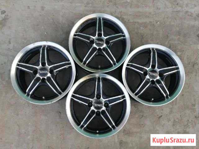 Литые диски TechLine R14 4x98 на ваз Ковров - изображение 1