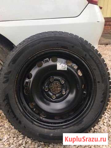 Зимние резина hankook winter 88t на дисках polo Орёл - изображение 1