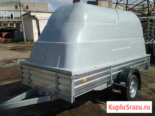 Прицеп с пластиковой крышкой. Кузов 3,1*1,4 м Чебоксары - изображение 1