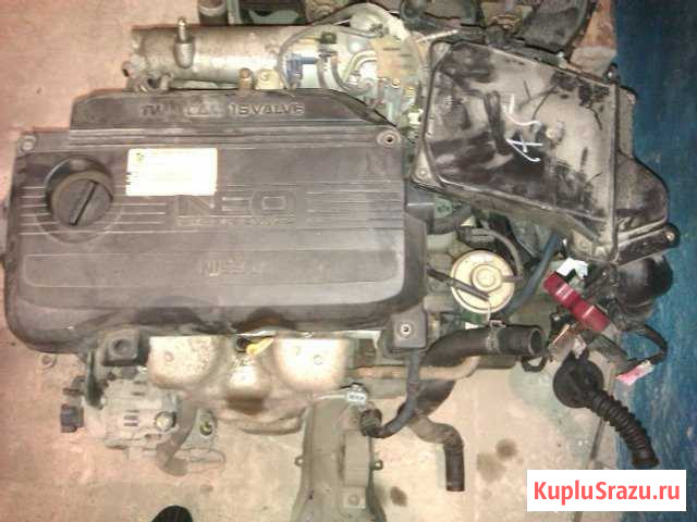 Двигатель с коробкой автомат Nissan Synny B15 Хиславичи - изображение 1
