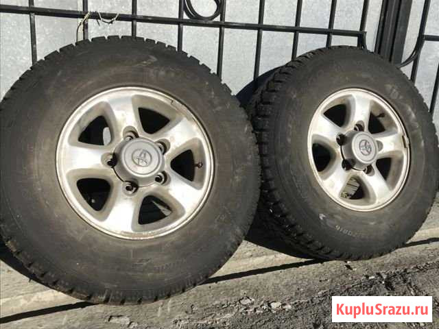 Диски с зимней резиной Land Cruiser, Lexus Барнаул - изображение 1