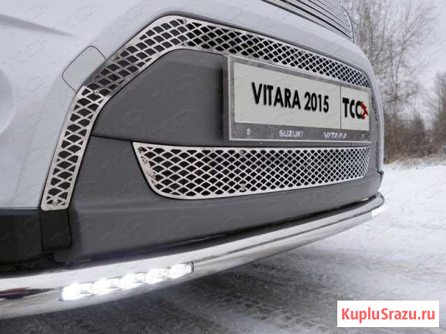 Решетка радиатора верхняя (лист) vitara 2015 Мурманск - изображение 1