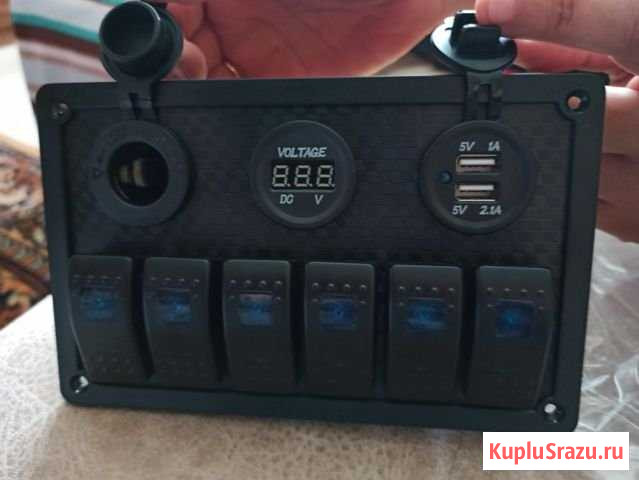 Блок на 6 клавиш+usb на 1Аи2А + прикуриватель Оренбург - изображение 1