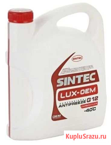 Антифриз Sintec Lux G12 5л до -40 Ижевск - изображение 1