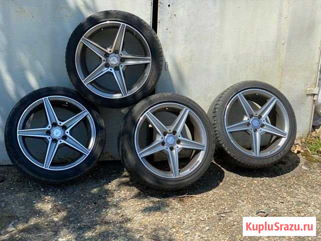 Литьё с шинами R18 на Mercedes Краснодар - изображение 1