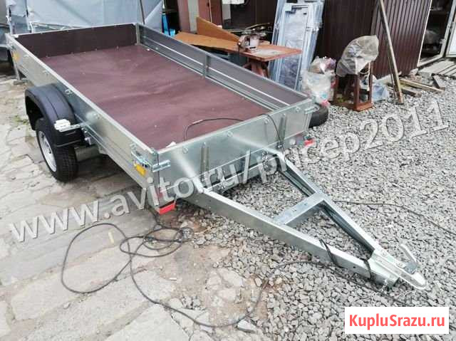 Прицеп для авто с кузовом 245х145 см евро Новосибирск - изображение 1