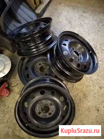 Штампованные диски R14 4*100 Кирово-Чепецк - изображение 1