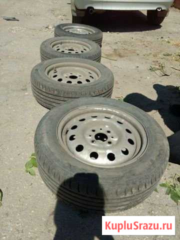 Комплект колёс Nokian Hakka Green 175/65R14 штамп Саратов - изображение 1