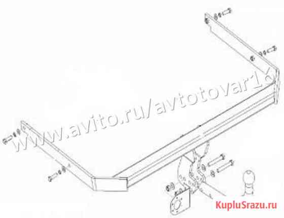 Фаркоп Ford Focus III Hb (2011) (Bosal-VFM) Казань