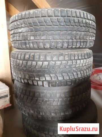 Зимние шины с дисками Dunlop r18 255/55 Севастополь - изображение 1
