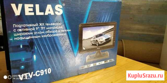 Автомобильный телевизор velas VTV-C910 Санкт-Петербург - изображение 1