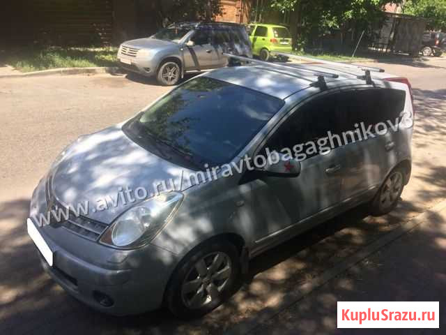 Багажник на крышу Nissan Note+монтаж Санкт-Петербург - изображение 1