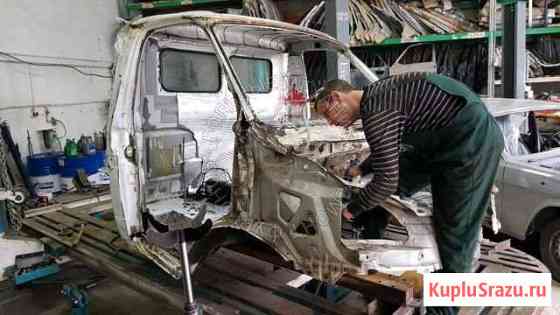 Лонжерон на Газель. Ремонт кабины с покраской Москва