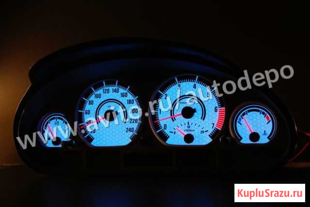 BMW 3 E46 (98-06) Тюнинг шкалы приборов Калининград - изображение 1
