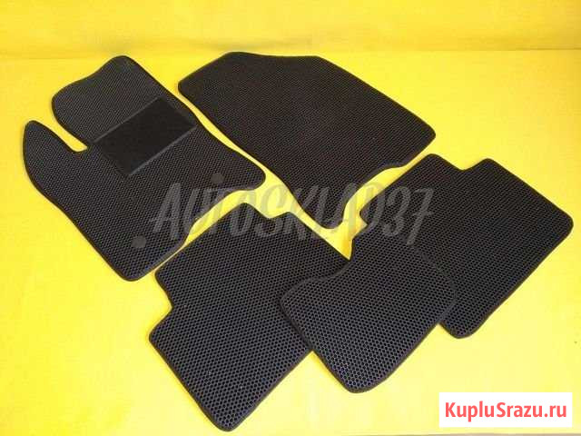 Ковры в салон для Лада Веста полимерные Ева Иваново - изображение 1