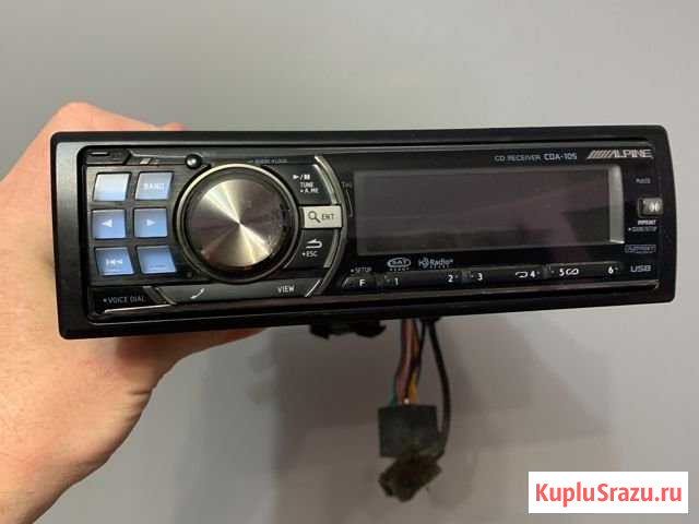 Alpine CDA-105 процессорная Волжский - изображение 1