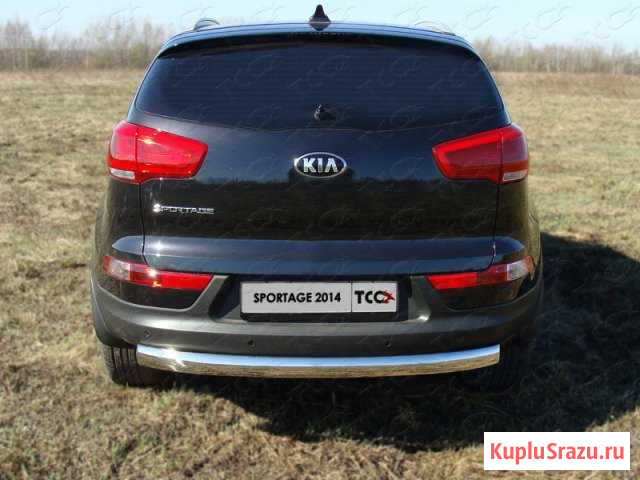 Защита задняя (овальная) KIA sportage 2014-2016 Мурманск - изображение 1