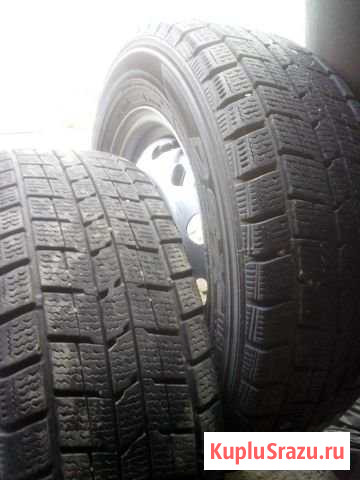 Липучка dunlop 185/65 r14,на японских дисках 4шт Рубцовск - изображение 1