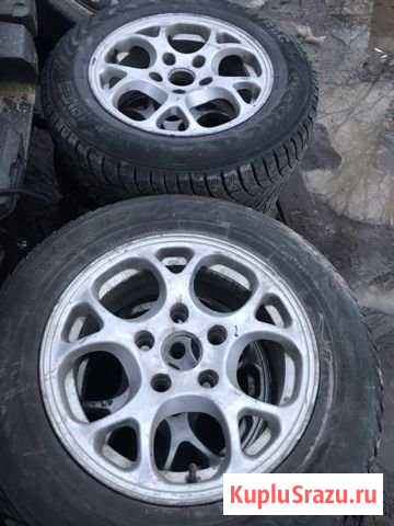 Диски r15 5x120 r15 шины 205.65 r15 4шт Вологда - изображение 1