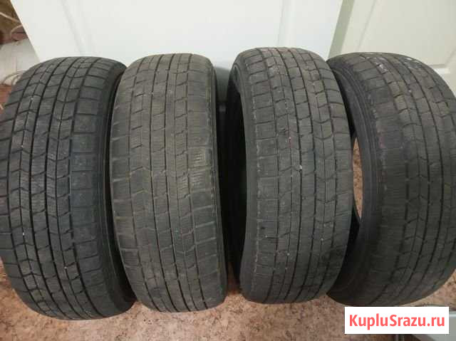 Зимние шины dunlop 4шт б/у 195/65R15 Воронеж - изображение 1