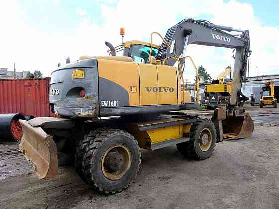 Колесный экскаватор Volvo 160, макс опции, 2 ковша Санкт-Петербург