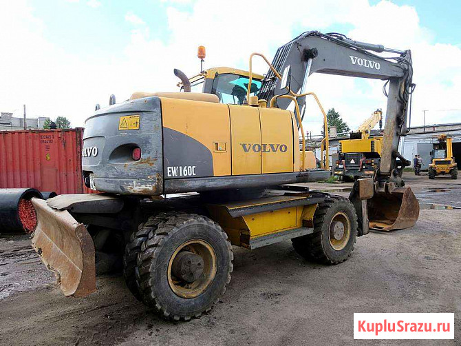 Колесный экскаватор Volvo 160, макс опции, 2 ковша Санкт-Петербург - изображение 2