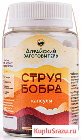 Бобровая струя капсулы (60) шт Барнаул - изображение 1