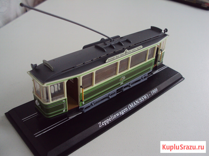 Трамвай Zeppelinwagen 1909 Липецк - изображение 1