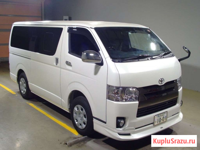 Грузопассажирский микроавтобус Toyota Hiace Van гв 2019 салон 5 мест груз 1 тн 4WD Москва - изображение 1