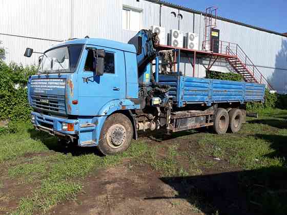 КамАЗ 65117 бортовой с краном манипулятором 2010 года выпуска Краснодар