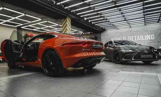 Оклейка автомобиля цветной виниловой пленкой. World Detailing Москва