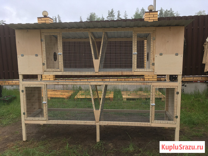 Клетка для кроликов уличная Санкт-Петербург - изображение 1
