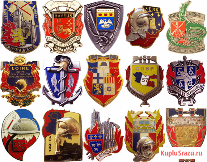 Знаки пожарных Франции Москва - изображение 1